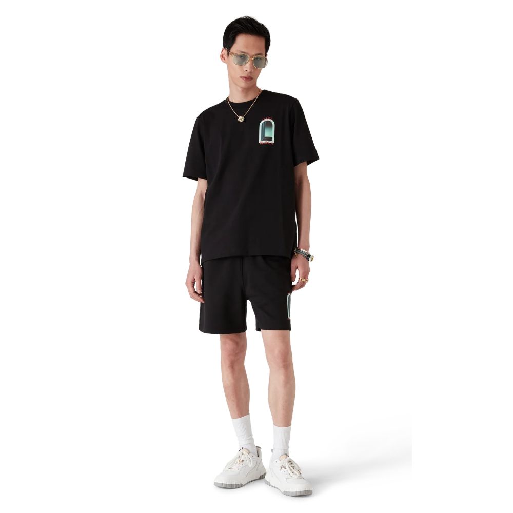 Black Cotton T-Shirt