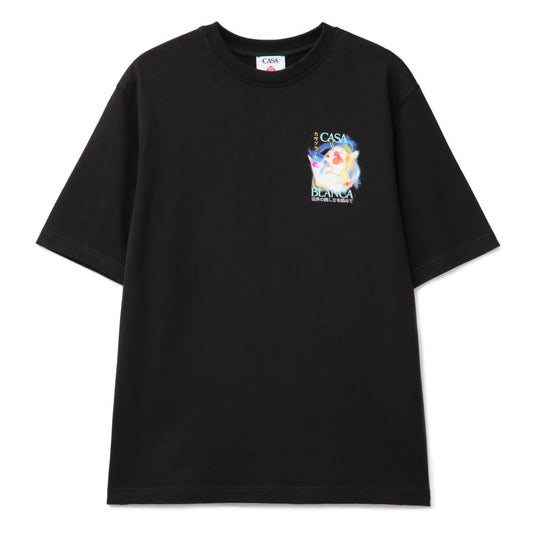 Black Cotton T-Shirt