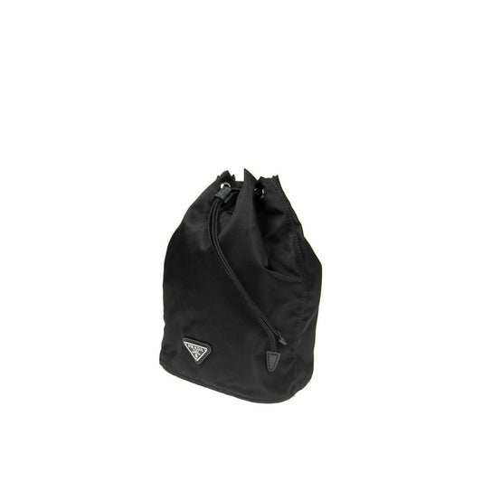 Black Nylon Handbag