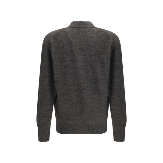 Brown Marabou Cardigan