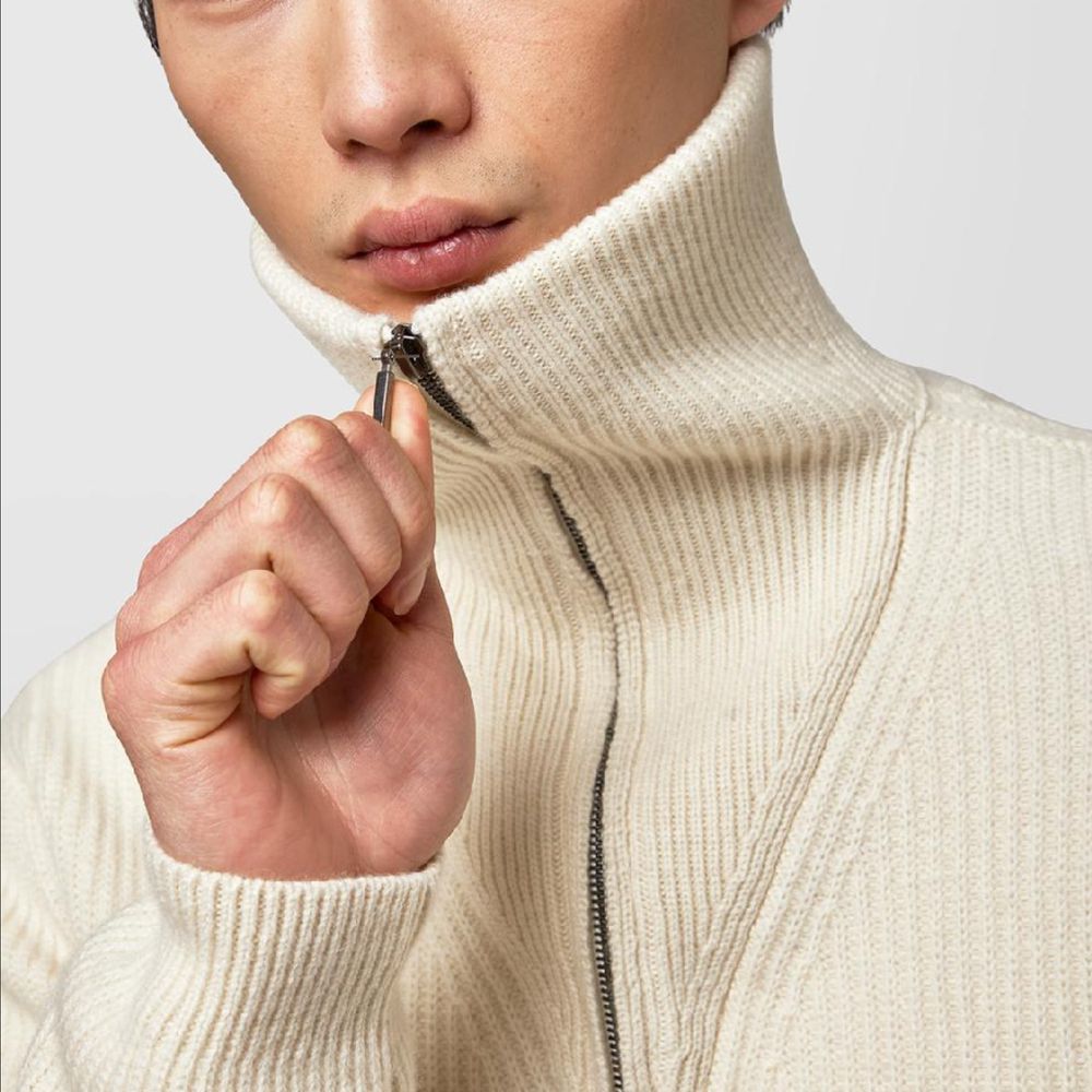 White Cashmere Sweater