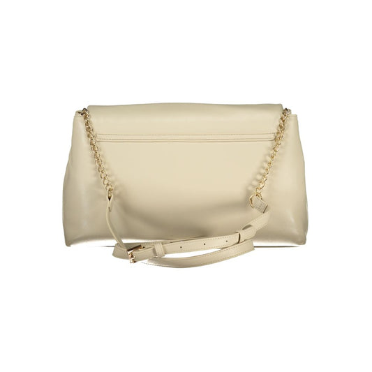 Beige Polyethylene Handbag