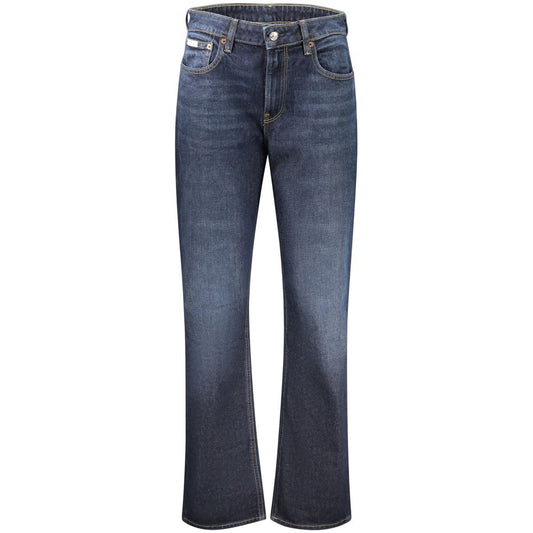 Blue Cotton Jeans Denim