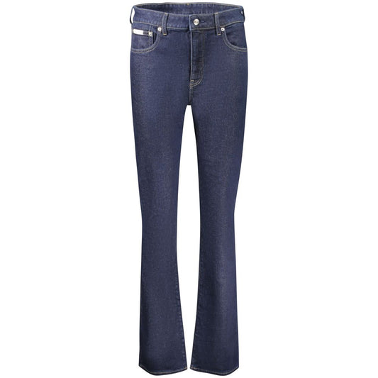 Blue Cotton Jeans Denim