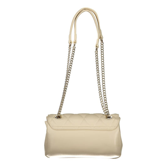 Beige Polyethylene Handbag