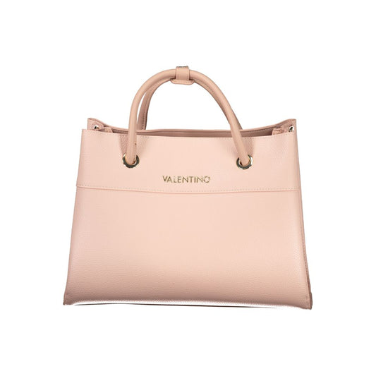 Pink Polyethylene Handbag