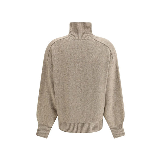 Beige Cashmere Cashmere Sweater