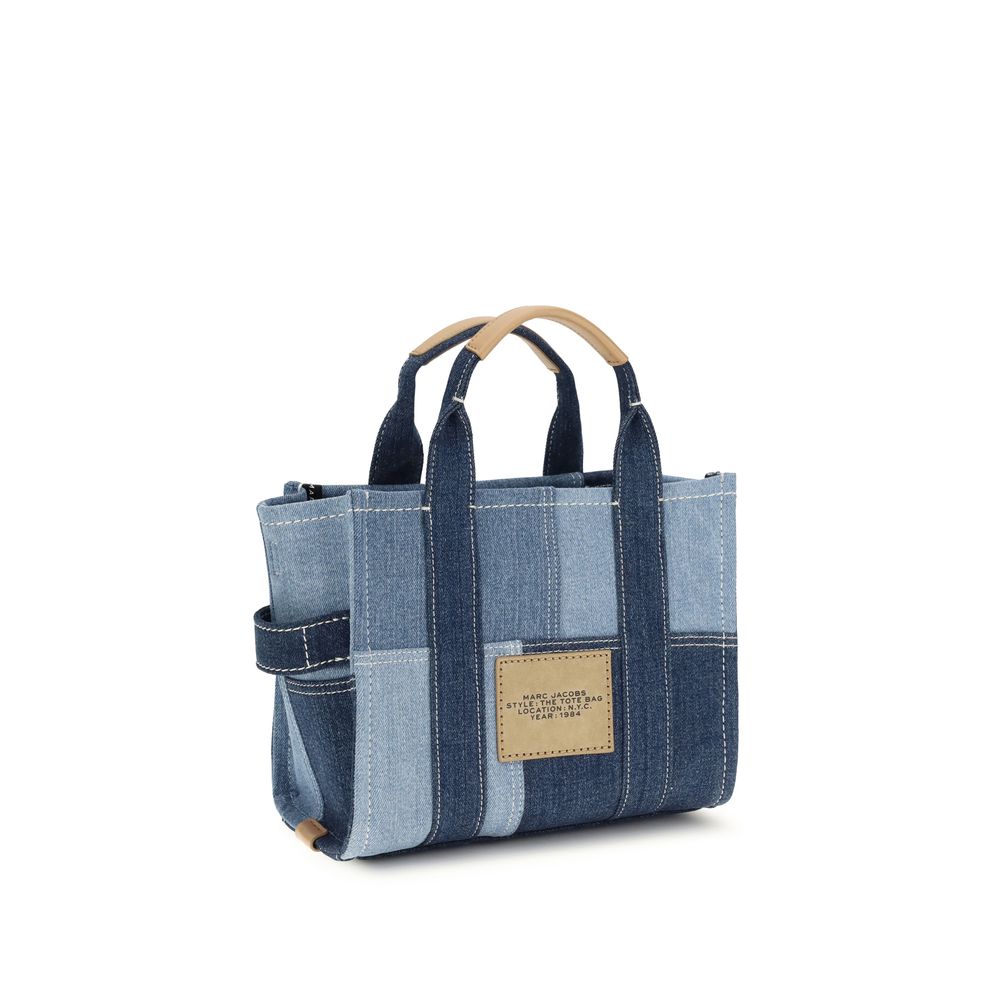 Blue Cotton Shoulder Bag