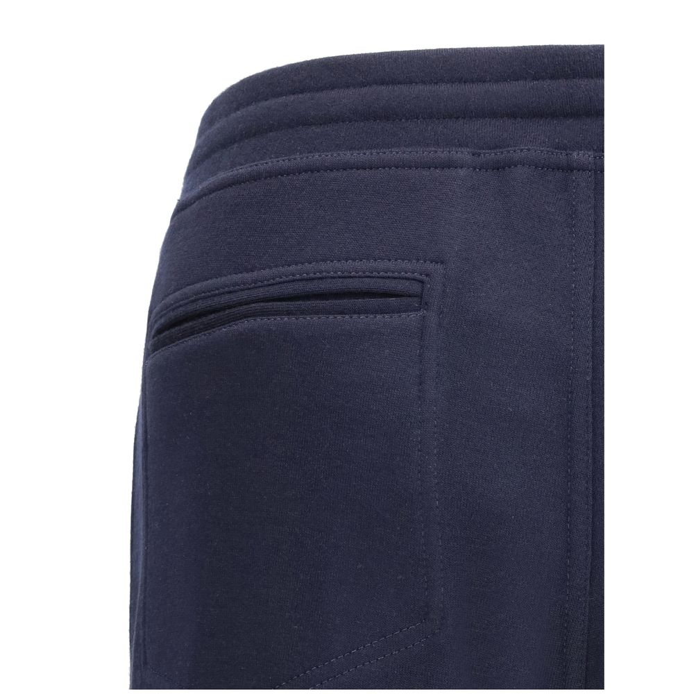 Blue Cashmere Casual Pants