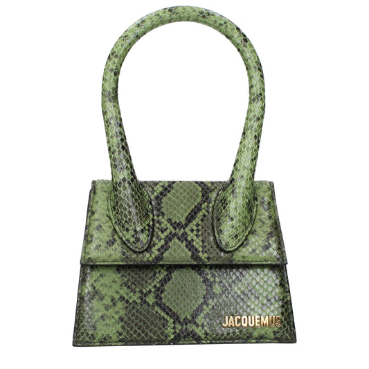 Green Leather Handbag