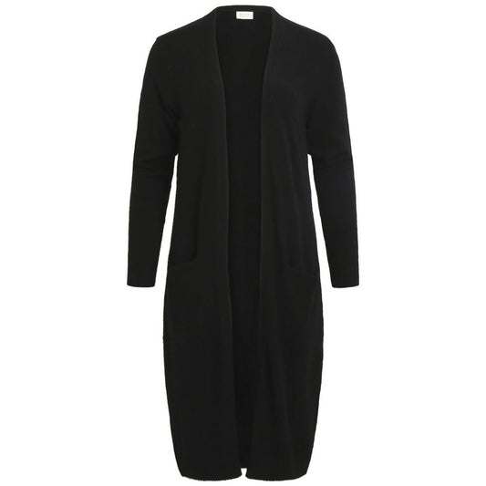 Black Nylon Cardigan