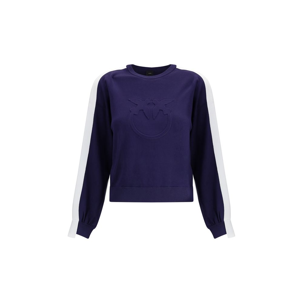 Blue Viscose Sweatshirt