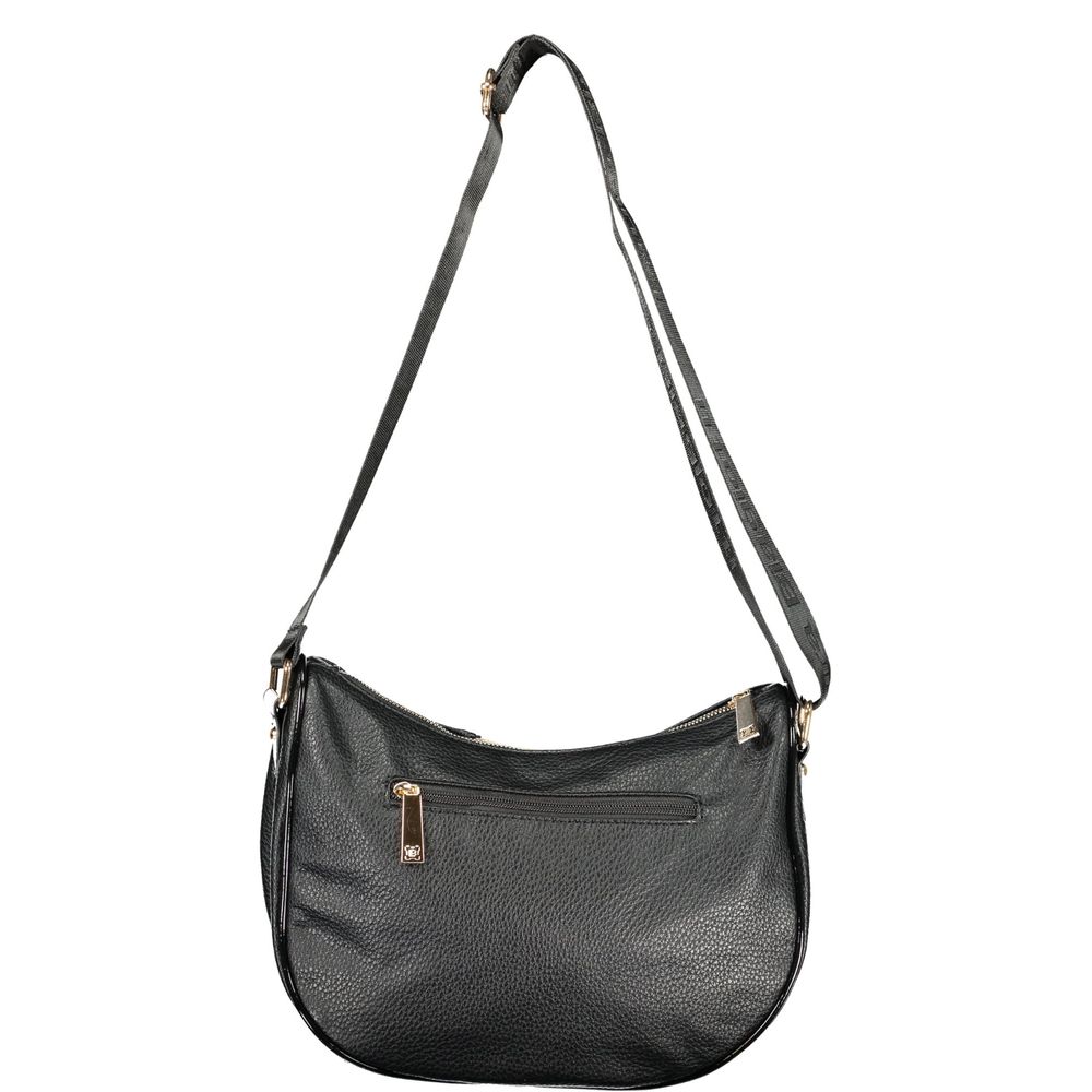 Black PVC Women Handbag