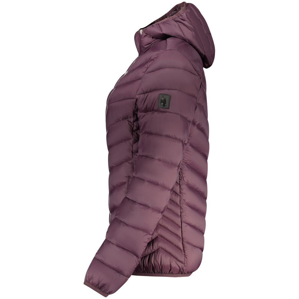 Purple Polyamide Women Jacket