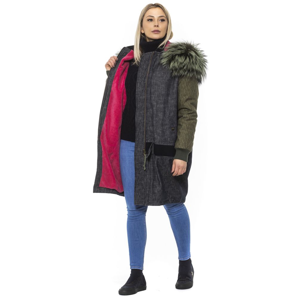 Gray Leather Lining Jackets & Coat