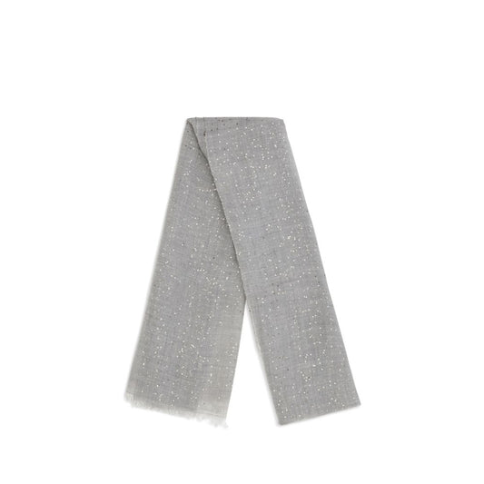 Gray Cashmere Scarf