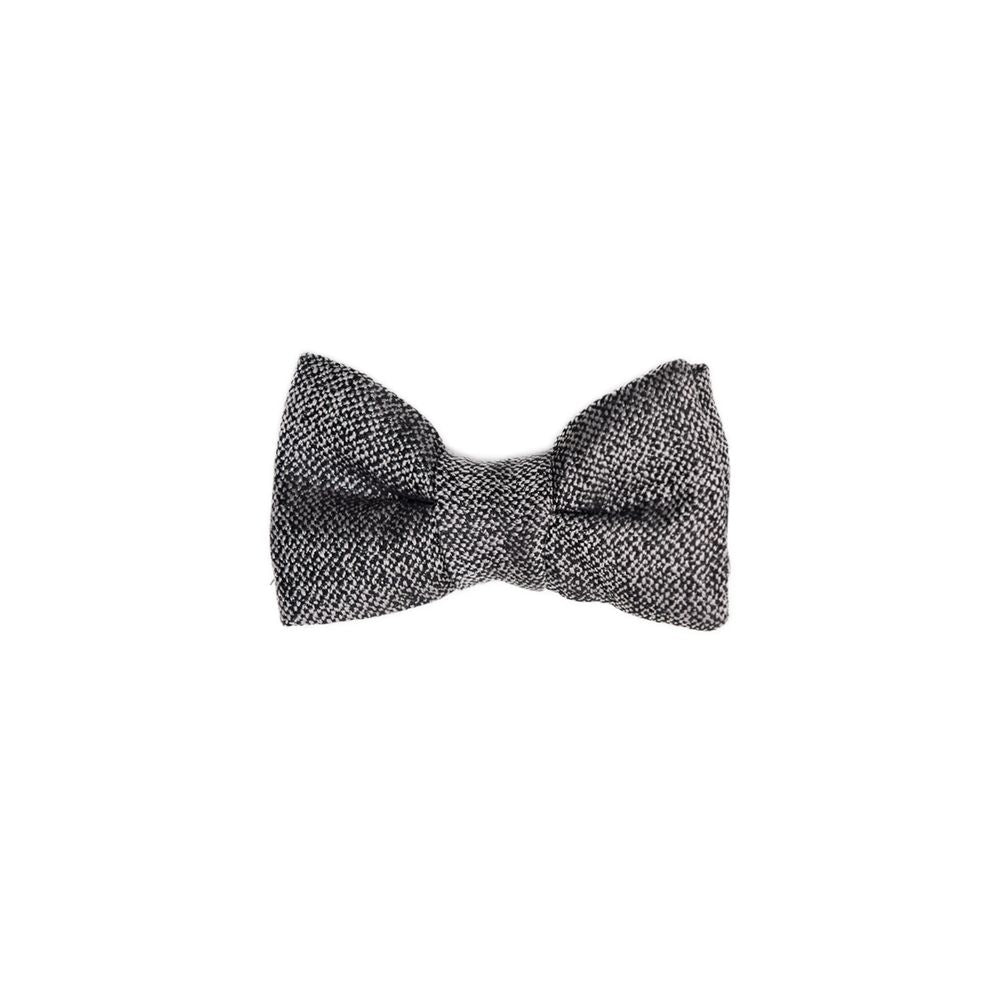 Gray Silk Bowtie