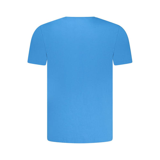 Blue Cotton Men Underwear Shirt