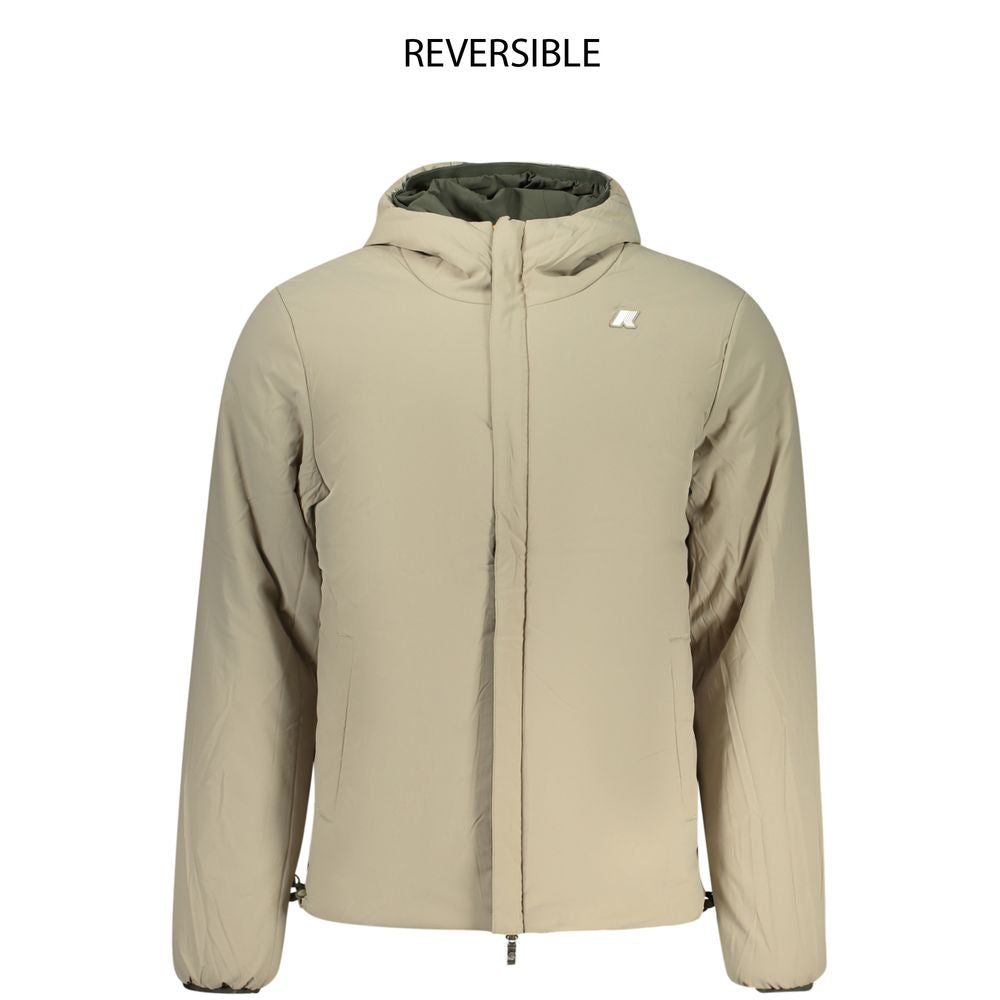 Green Nylon Jackets & Coat