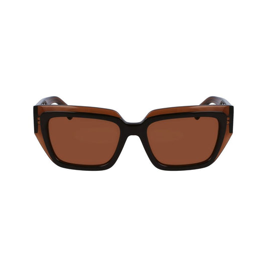Brown Acetate Sunglasses
