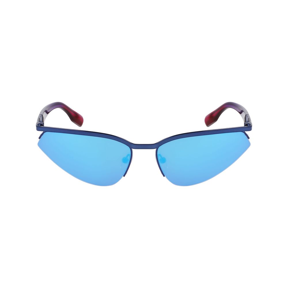 Blue Metal Sunglasses