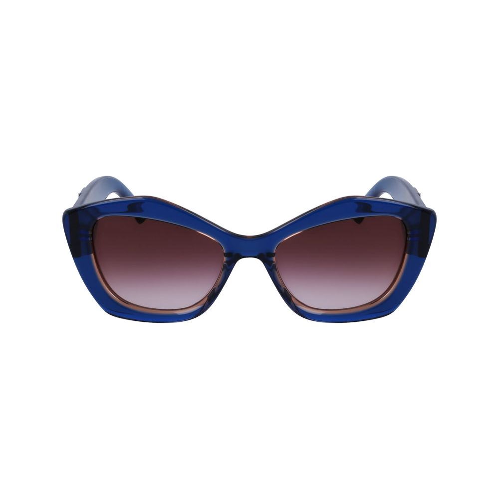 Blue Acetate Sunglasses