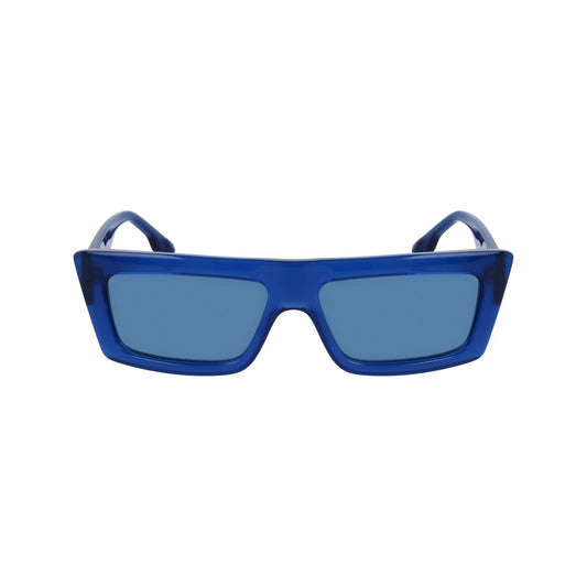 Blue Injected Sunglasses