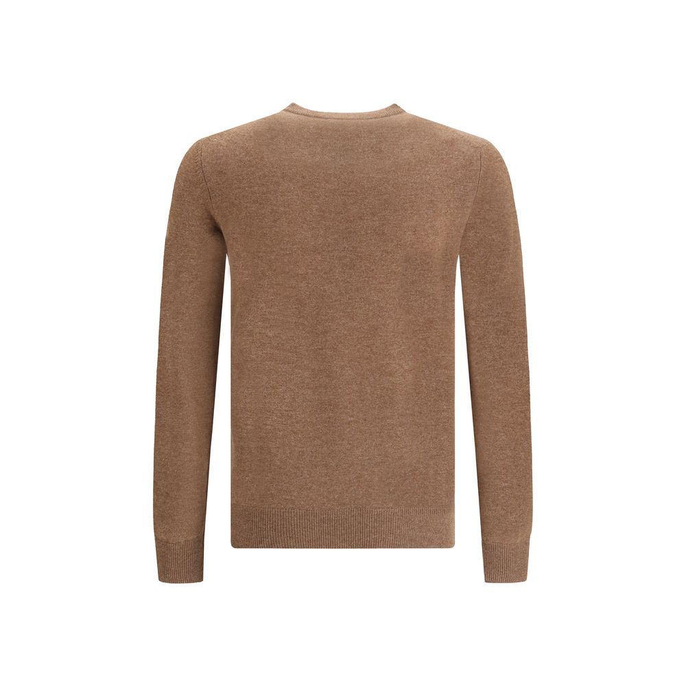 Brown Merino Wool Sweatshirt