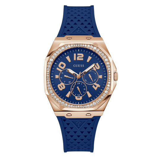 Blue Synthetic Bracelet Watch