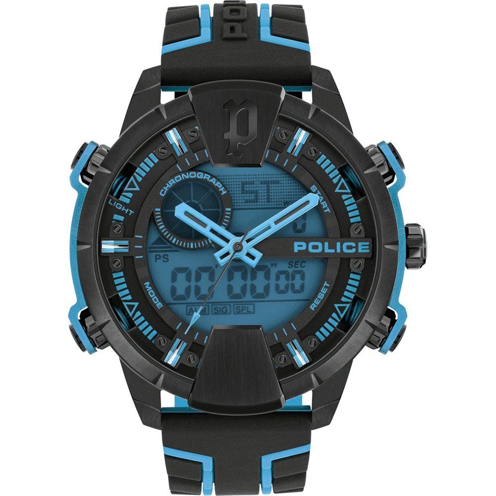 Black Synthetic Sport Watch