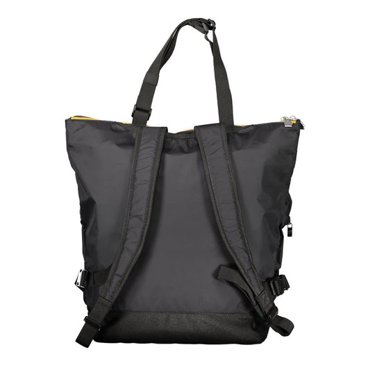 Black Polyamide Unisex Backpack