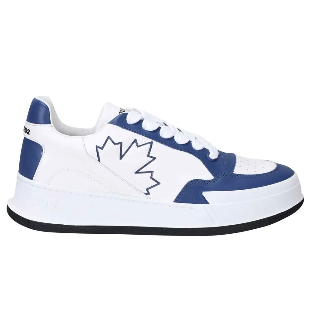 Blue Calfskin Sneaker