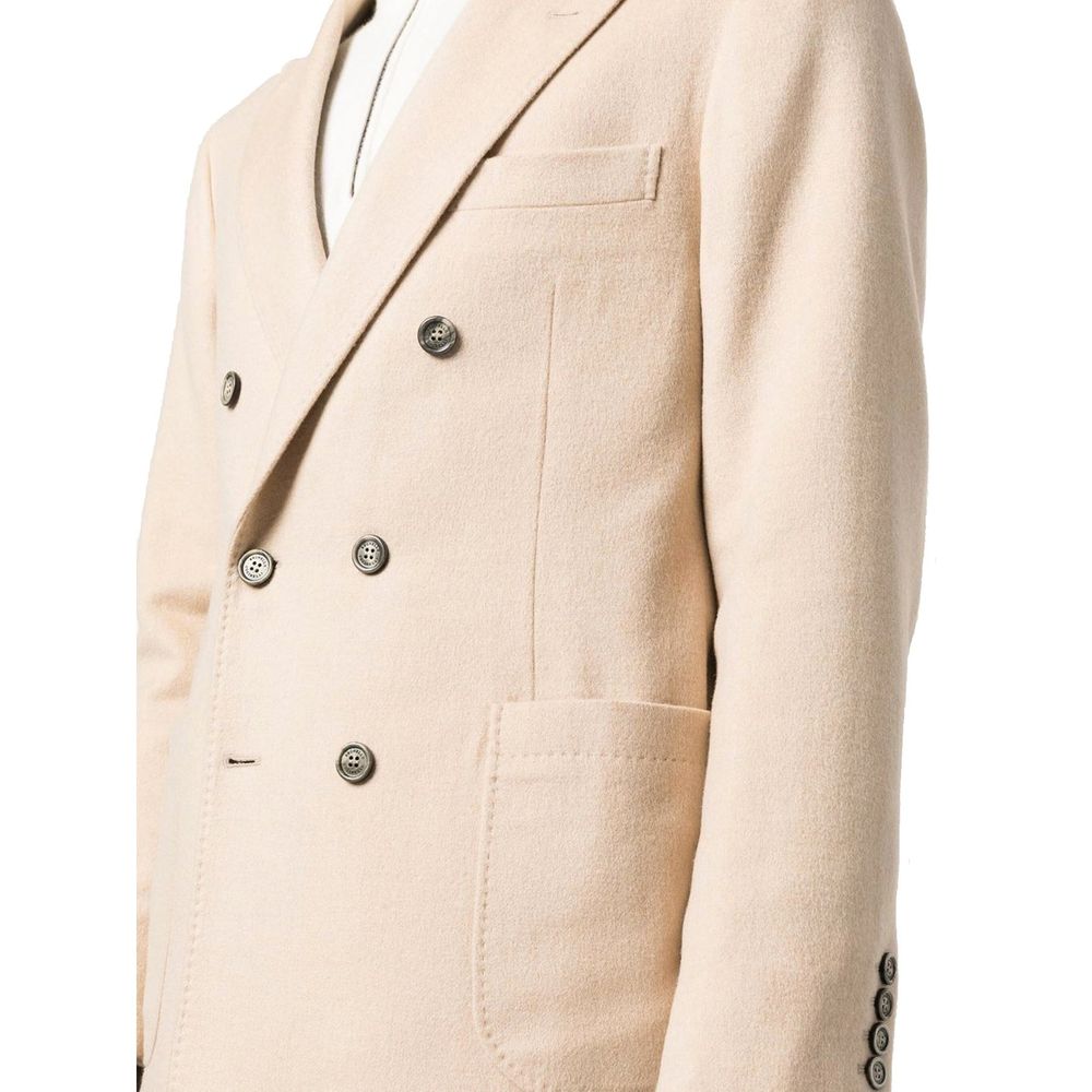 Beige Wool Coat