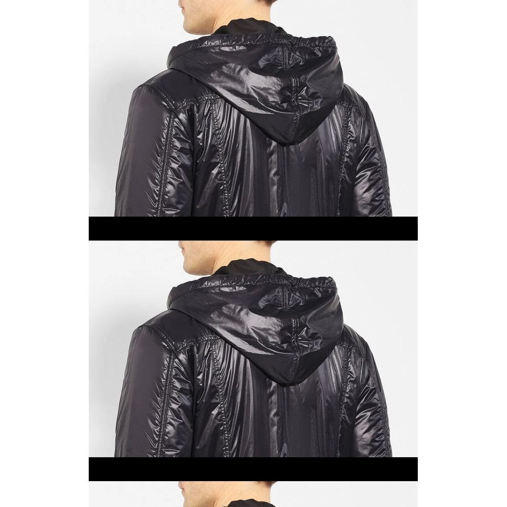 Blue Nylon Jackets & Coat