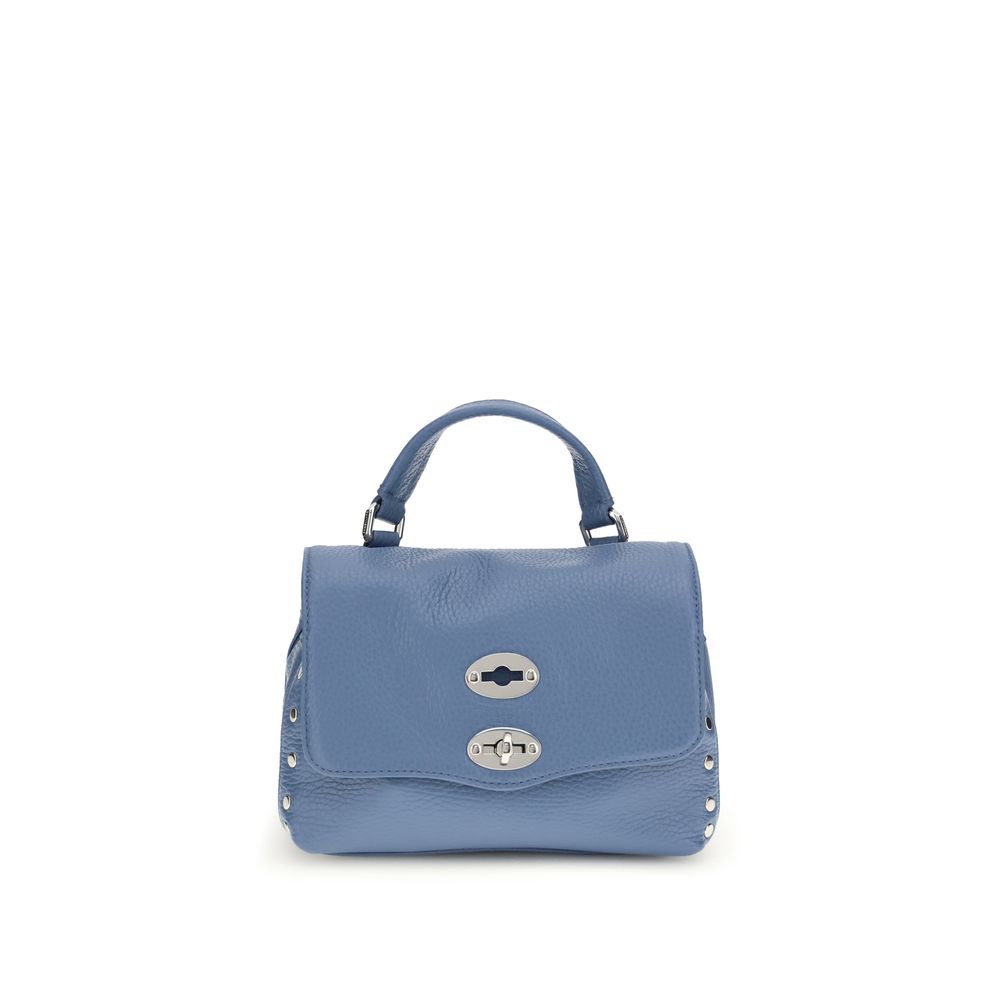 Blue Calf Leather Bos Taurus Shoulder Bag