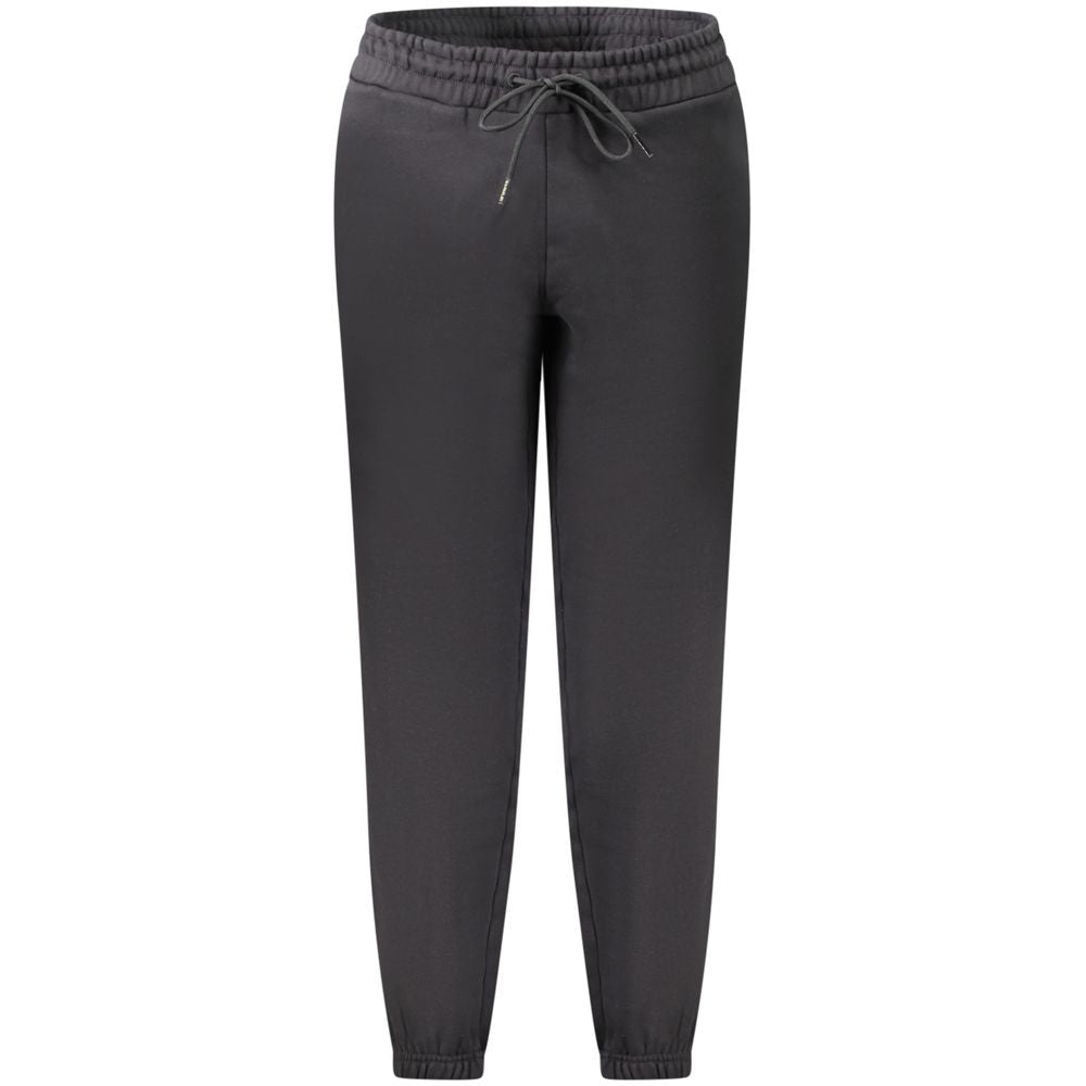 Black Cotton Women's Sweatpant