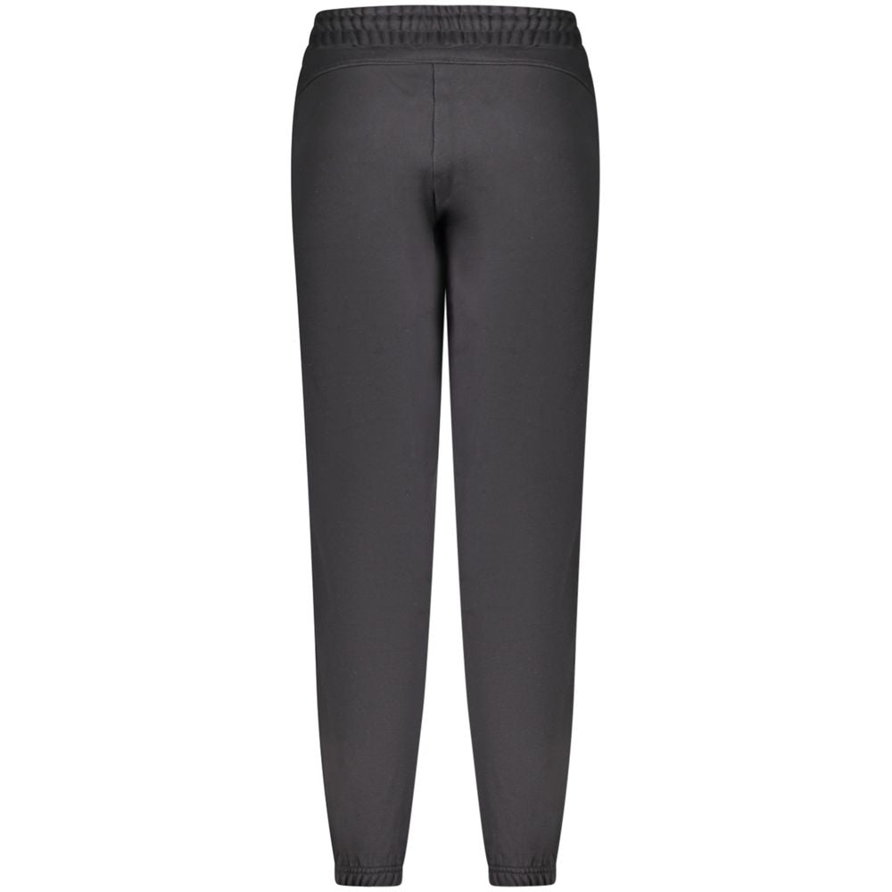 Black Cotton Women's Sweatpant