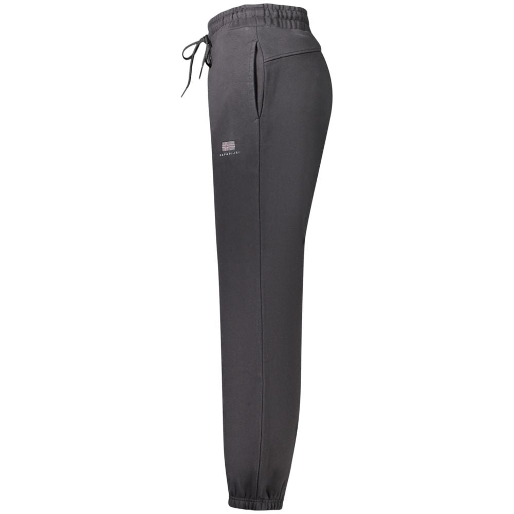 Black Cotton Women's Sweatpant