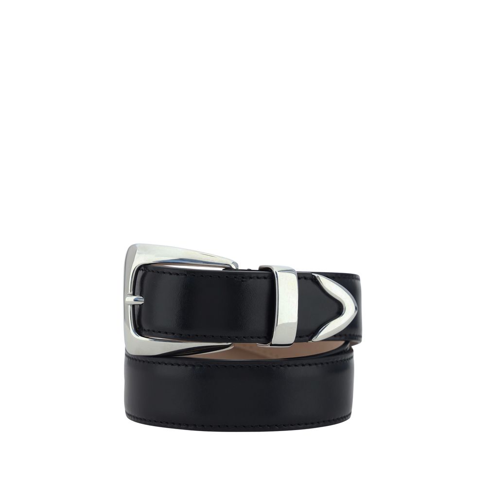 Black Calf Leather Bos Taurus Regular Belt