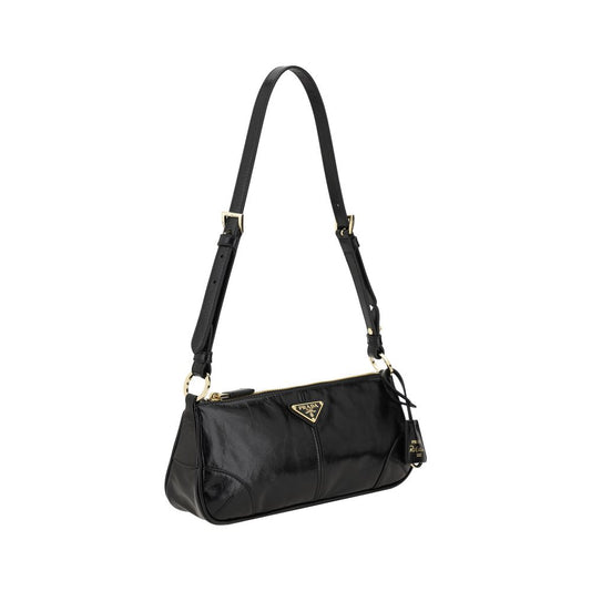 Black Calf Leather Bos Taurus Shoulder Bag