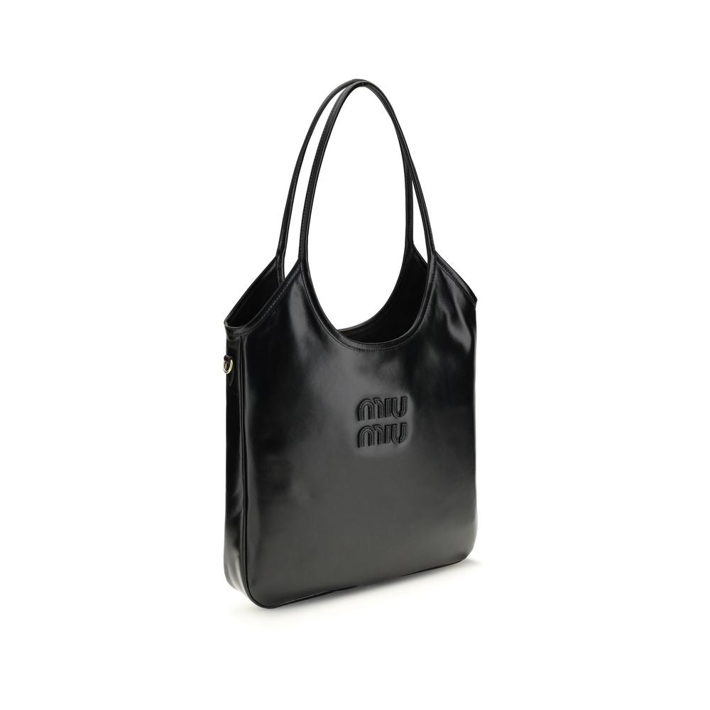 Black Calf Leather Bos Taurus Shoulder Bag