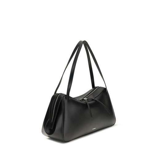 Black Calf Leather Bos Taurus Shoulder Bag