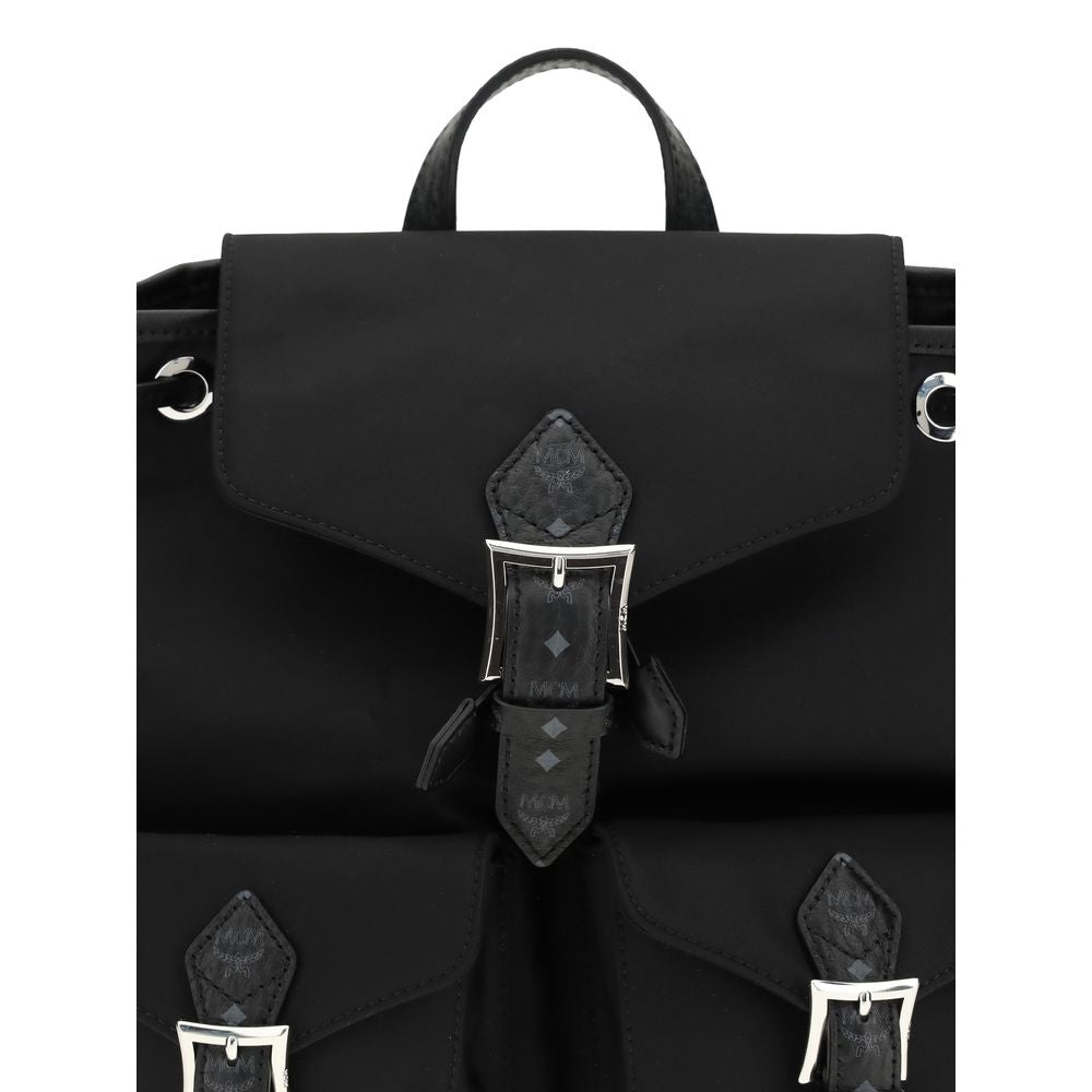 Black Nylon Backpack