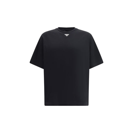 Black Cotton T-Shirt
