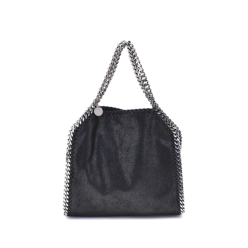 Black Polyester Shoulder Bag