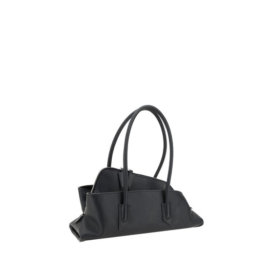 Black Calf Leather Bos Taurus Shoulder Bag