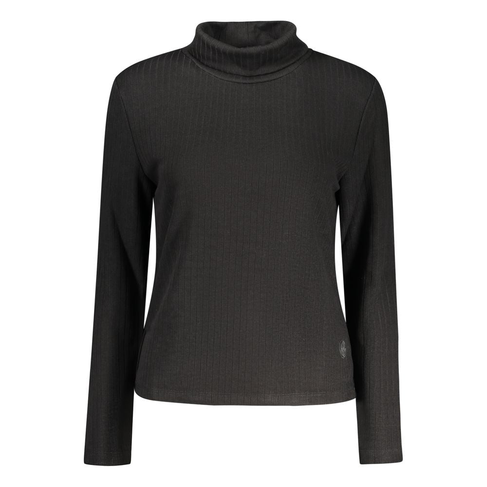 Black Polyester Women's Sweater