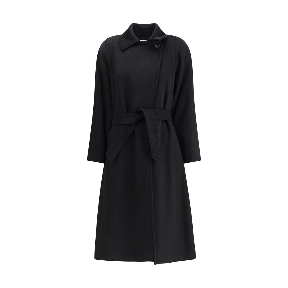Black Camel Hair  Coat