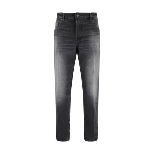 Black Cotton Jeans Denim
