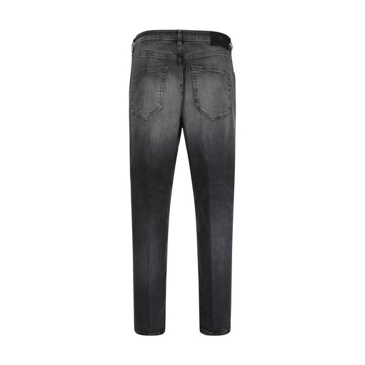 Black Cotton Jeans Denim